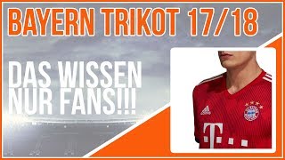 Wofür steht das FC Bayern Trikot 20182019 [upl. by Refitsirhc]