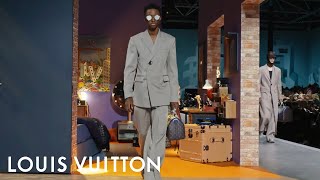 Mens FallWinter 2023 Show with Live Performance by Rosalía  LOUIS VUITTON [upl. by Eirolav]