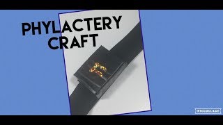 Phylactery Craft for Memory Verse [upl. by Joycelin36]