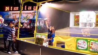 Insult Clown Dunking Booth  Kentucky State Fair 081713 [upl. by Llemor]