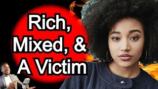 Rich HALF BLACKHALF WHITE Actress says She is Oppressed in Cringy Music Video [upl. by Lucy434]