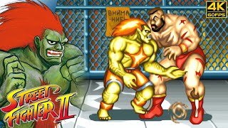 Street Fighter II  Blanka Arcade  1991 4K 60FPS [upl. by Hannej]