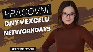 Jak spočítat počet pracovních dnů mezi datumy  Funkce NETWORKDAYS [upl. by Henrik]