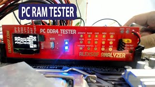 تيستر الرام لصيانة اجهزة الكمبيوتر DDR4 PC MOTHERBOARD RAM VOLTAGE TESTER [upl. by Halonna]