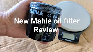 New Mahle oil filter Review [upl. by Dodds]