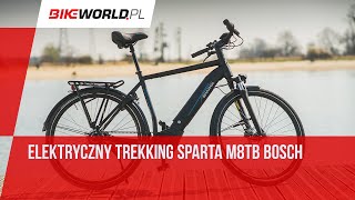 Test Sparta M8Tb Bosch 2020  elektryczny rower trekkingowy na pasku [upl. by Uball]