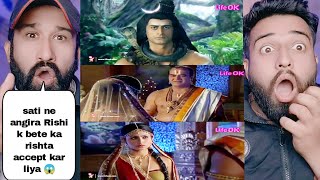 Devo Ke Dev Mahadev Episode 74amp75 Part 86  Sati Accept Marriage Proposal From Angira Rishi [upl. by Leila]