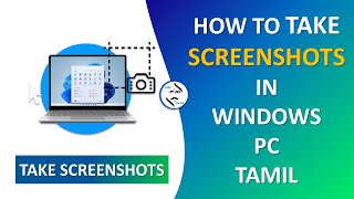 How to take screenshot in Windows PC Tamil  SM  Sanke Muzangu [upl. by Bruner]