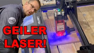 DIY Laser Gravierer  CNC Laser  Lasergravierer  Lasercutter  Laser Gravur  Flying Bear Laserman [upl. by Aynekat]