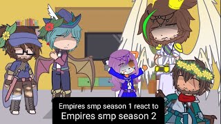 Empires smp season 2 react to empires smp season 1  part 2 [upl. by Rosco532]