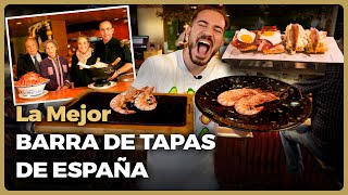 COMIENDO en la MEJOR BARRA de TAPAS de ESPAÑA NO puedes RESERVAR [upl. by Onaicram168]