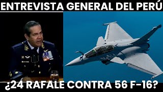 General Peruano 50 cazas Chilenos vs 12 cazas de Perú ¿por eso Perú quiere 24 Rafale [upl. by Solitta]