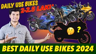 Best Bikes for Daily Use under 25 Lakh In India 2024  SR Motoworld [upl. by Negris]