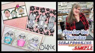 New For You Thursday featuring the first 2025 collection from Sizzix Get it first amp value priced [upl. by Fe]