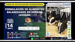 🔴𝑪𝑼𝑹𝑺𝑶 𝑫𝑬 𝑨𝑪𝑻𝑼𝑨𝑳𝑰𝒁𝑨𝑪𝑰Ó𝑵 ➡️ FORMULACIÓN DE ALIMENTOS BALANCEADOS EN GANADO LECHERO [upl. by Sandra737]