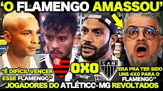 JOGADORES do ATLÉTICO MG REVOLTADOS quotNOS LIVRAMOS DE UMA GOLEADA do FLAMENGO no MARACANÃquot [upl. by Endor]