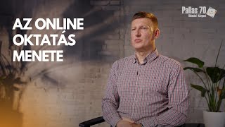 Pallas70 Oktatási Központ  Online oktatás menete [upl. by Thamora]