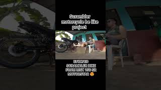 Making scrambler motorcycle from MSX 150 SR Motorstar [upl. by Weinreb955]