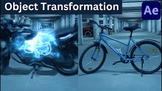 Object Transformation VFX tutorial in After Effects  Shape Morphing [upl. by Vedi251]