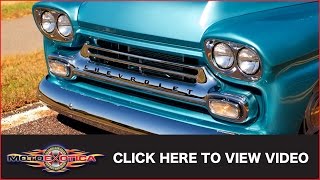 1958 Chevrolet Apache Restomod SOLD [upl. by Eelirem]