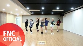 AOA  Excuse Me 안무영상Dance Practice Full Ver [upl. by Ynos]