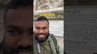 London Monument station ki ah Peru enduku petaro telsa ukteluguvlogs teluguvlogs dailyshorts [upl. by Anuahc217]