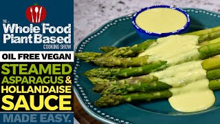 PLANTBASED HOLLANDAISE SAUCE 💖 A luxurious vegan dream recipe [upl. by Ylebmik]