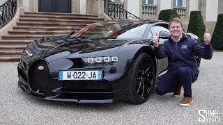 VISITING BUGATTI Chiron Factory Tour and Test Drive [upl. by Henri]