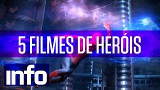 5 filmes de superheróis que vão bombar em 2014 [upl. by Llehcal]