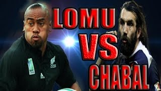 Sebastien chabal Vs Jonah Lomu [upl. by Aryad520]