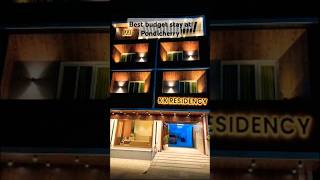 Best budget stay at Pondicherry  Hotel KK Residency  Opposite of Chunnamber Boat House [upl. by Acirt649]