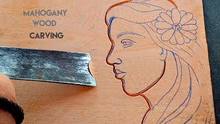 Female Figure making wood [upl. by Hymen]