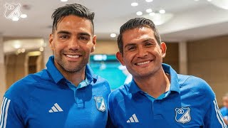 🇨🇴 Falcao ya se puso la camiseta de Millonarios [upl. by Ganny722]