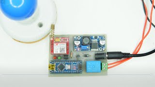 SMS Based Load Controlling Device using Arduino and SIM800L GSM Module [upl. by Ardrey]