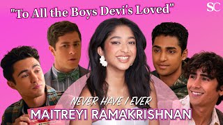 Maitreyi Ramakrishnan Chooses Between Her Never Have I Ever Love Interests  Ben Paxton Des [upl. by Nwhas]