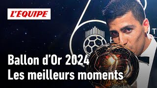 Ballon dOr 2024  Les meilleurs moments de la 68e cérémonie [upl. by Sihon]