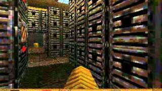 Qtest1 Quake 1 beta A runthrough of test3 beta DM3 [upl. by Teeter]