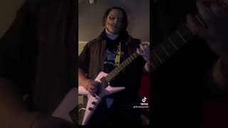 Custer slipknot taken from my TikTok metal guitar metalhead slipknot [upl. by Nytsirc]