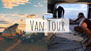 VAN TOUR  Fiat SCUDO Camper  van conversion [upl. by Joellen]