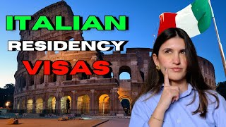 Italian Residency Visas Explained by Native Italian [upl. by Ashely]