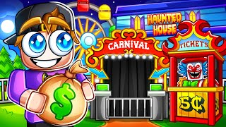 I Built a 1000000 SCARY CARNIVAL in Roblox [upl. by Eicarg]