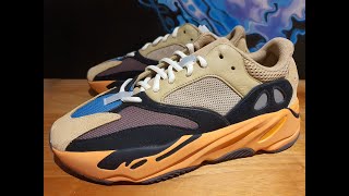 EP 86 Adidas Yeezy Boost 700 Enflame Amber Review [upl. by Gamber100]