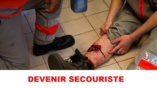 Devenir secouriste à la CroixRouge française [upl. by Mond]