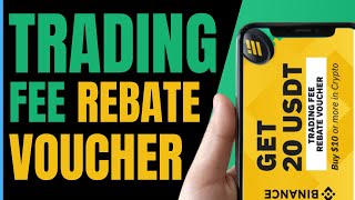 How To Use TRADING FEE REBATE VOUCHER On Binance EASY GUIDE [upl. by Nabal]