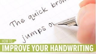 How to Improve Your Handwriting [upl. by Hapte117]