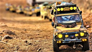 Camel Trophy Defender OffRoad Forest Adventure  rc4wd brx02  d1rc rc trx4 truck 4x4 [upl. by Atnaloj]