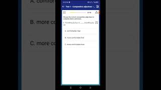 English Grammar Comparative Adjective Test 1 [upl. by Ytisahc]