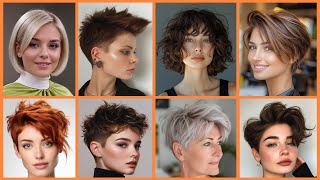 Beautiful Ladies Short HairStyles and Haircuts Ideas 2024 [upl. by Nnaycnan]