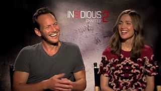 Patrick Wilson and Rose Byrne Talk About quotInsidious Chapter 2quot The Lamberts Speak [upl. by Hurty]