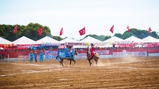 História da Cavalhada em PoconéMT [upl. by Eniamerej]